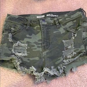 Mossimo Camo Jean Shorts